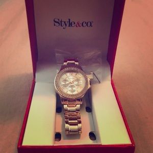 Style&co Rose Gold Watch